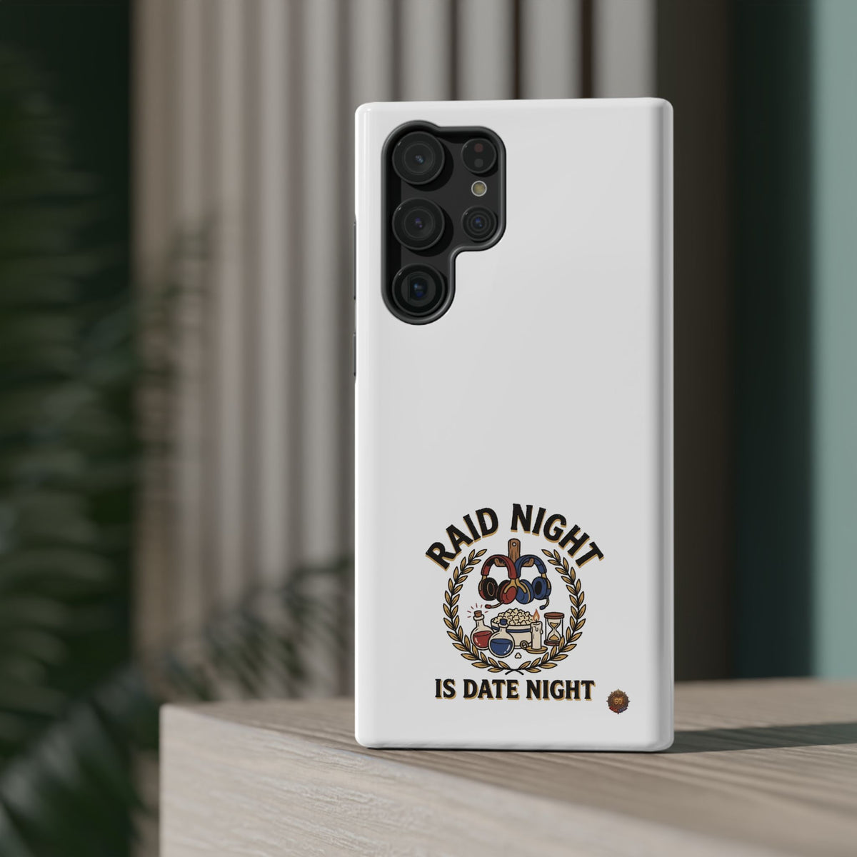 Raid Night Is Date Night – Phone Case