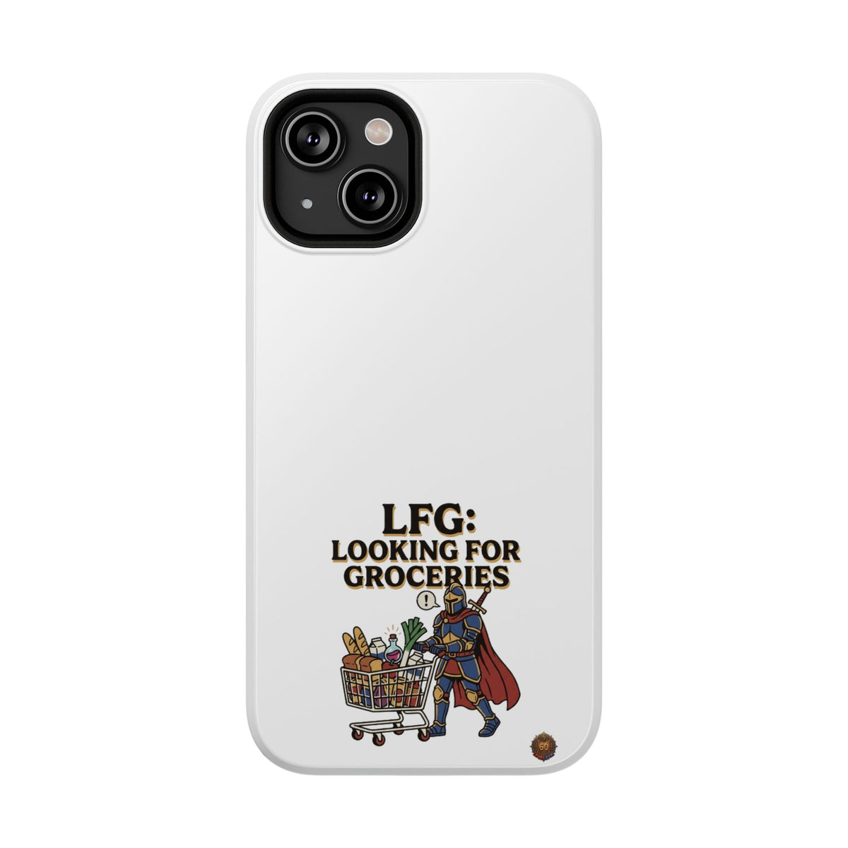 Phone Case — 'LFG: Looking for Groceries' Heavy-Duty Impact-Resistant Phone Case