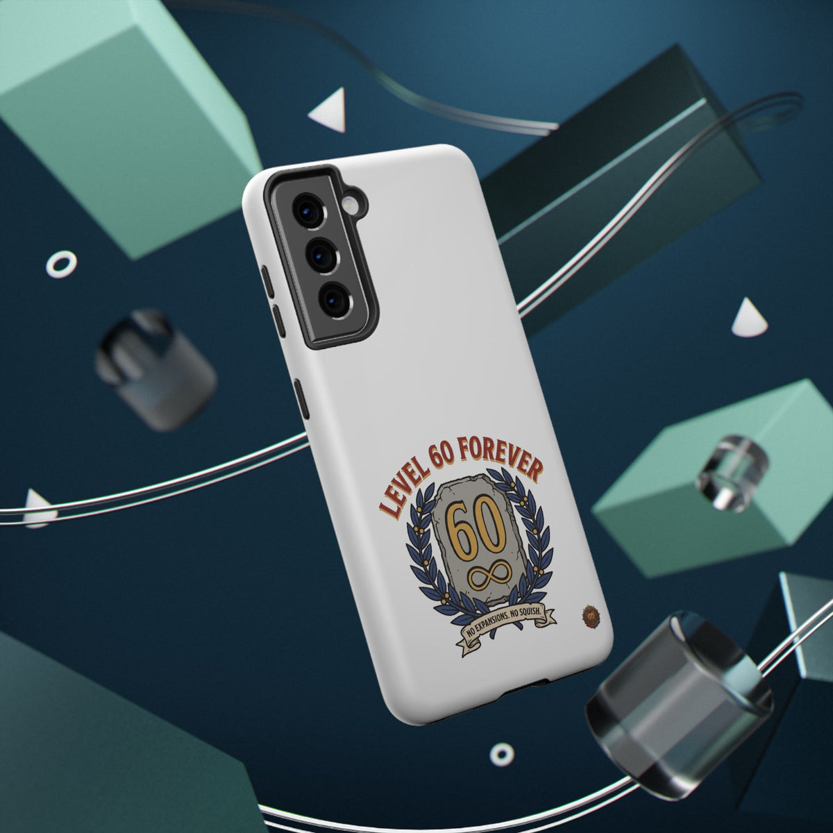 Phone Case — 'Level 60 Forever' Heavy-Duty Impact-Resistant Phone Case