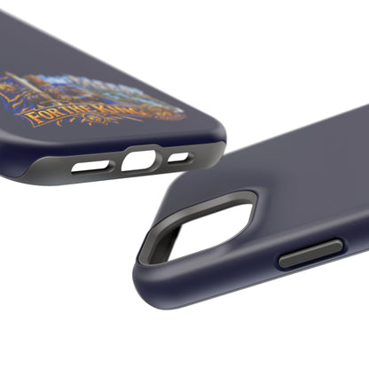 Phone Case — 'For The King' Banner Heavy-Duty Impact-Resistant Phone Case
