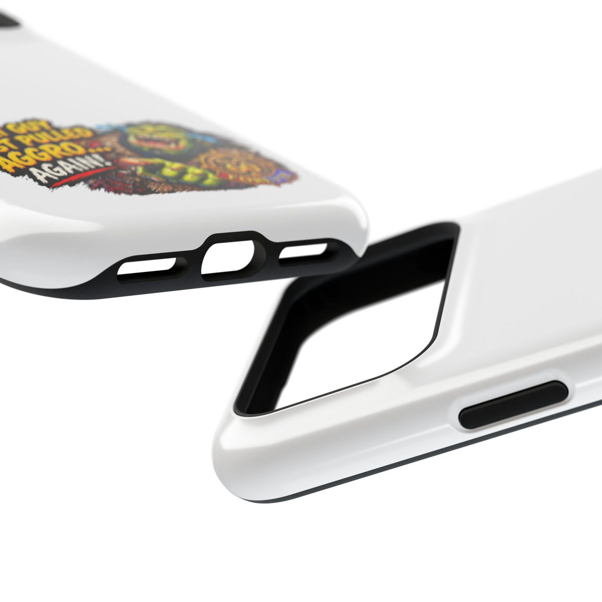 Phone Case — 'That Guy Just Pulled Aggro… Again' Heavy-Duty Impact-Resistant Phone Case