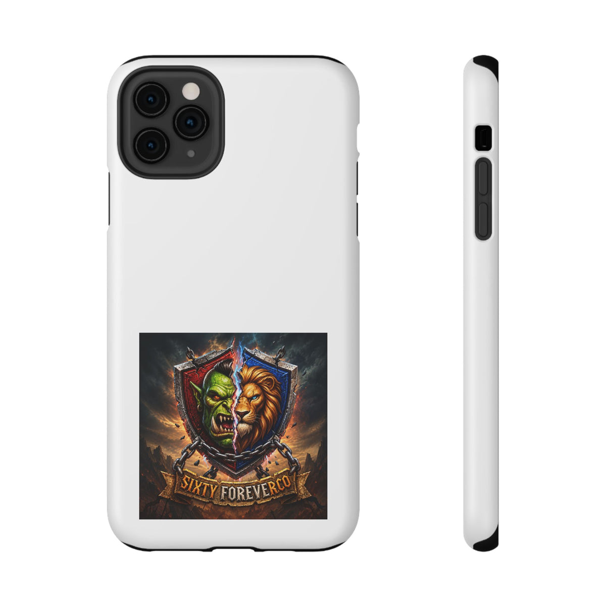 Pick Your Side – Split Shield – Phone Case