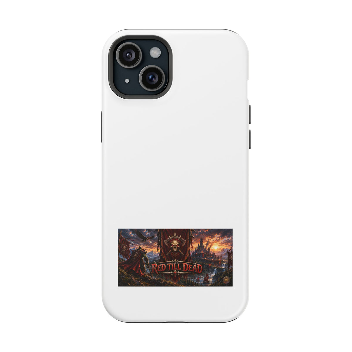 Red Till Dead – Banner Art – Phone Case