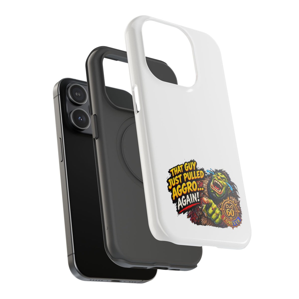 Phone Case — 'That Guy Just Pulled Aggro… Again' Heavy-Duty Impact-Resistant Phone Case