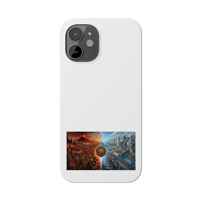 Viking Warrior Slim Phone Case — Norse Saga Art