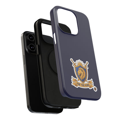 Phone Case — 'For The King Crest' Heavy-Duty Impact-Resistant Phone Case