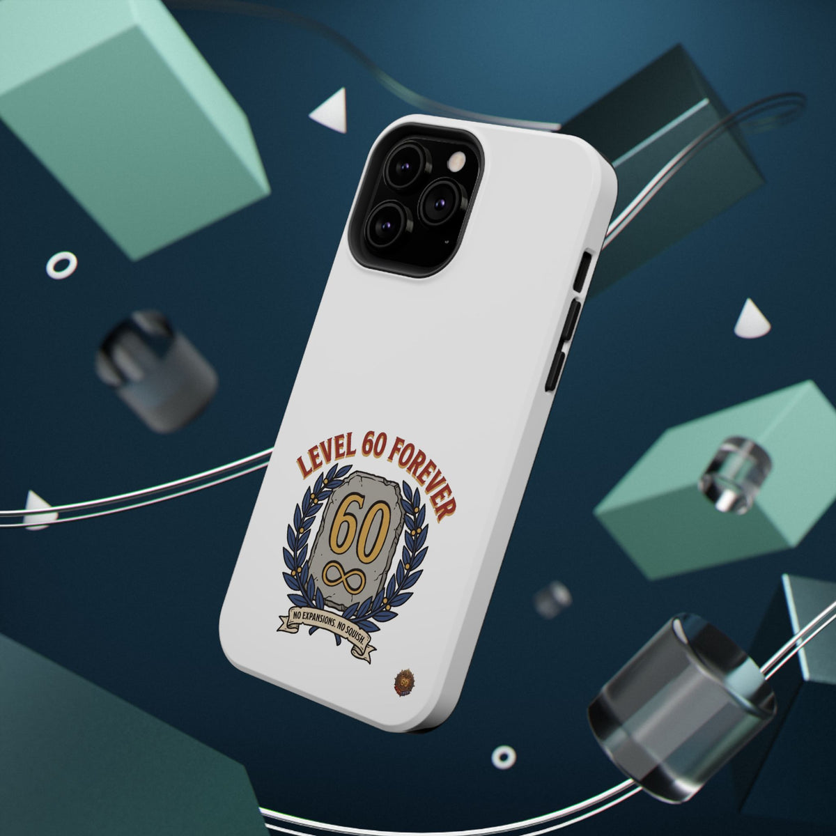 Phone Case — 'Level 60 Forever' Heavy-Duty Impact-Resistant Phone Case