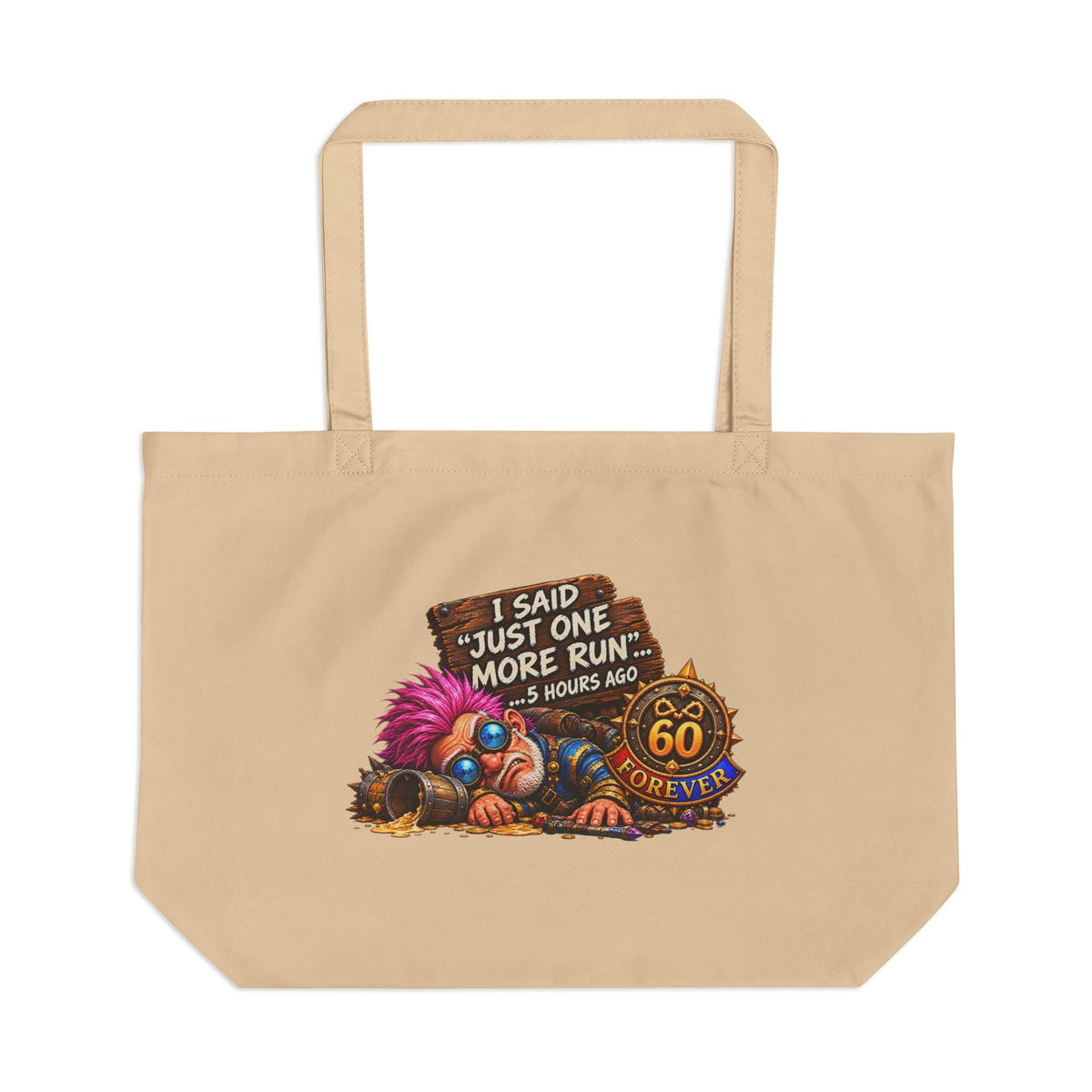 Just One More Run – Tote Bag