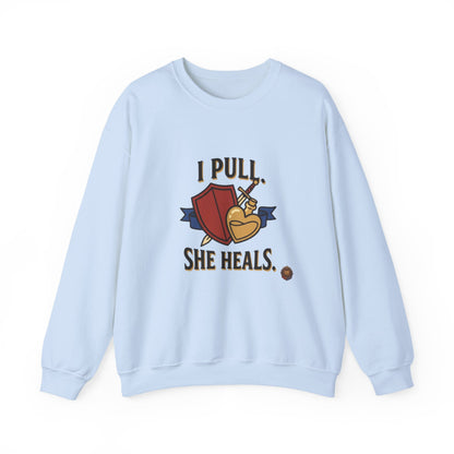 I Pull. She Heals. – Sweatshirt