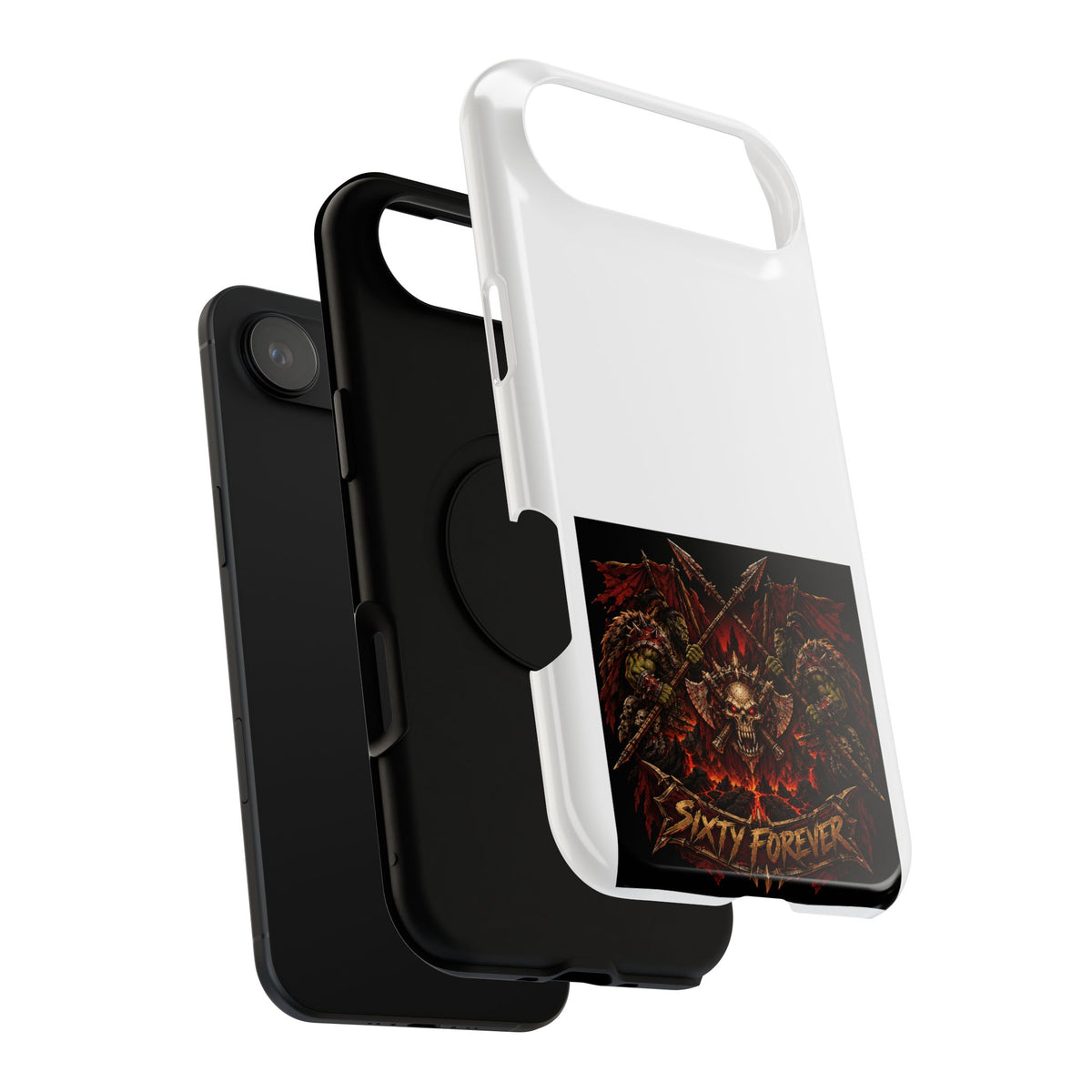 Sixty Forever – Skull & Axes – Phone Case