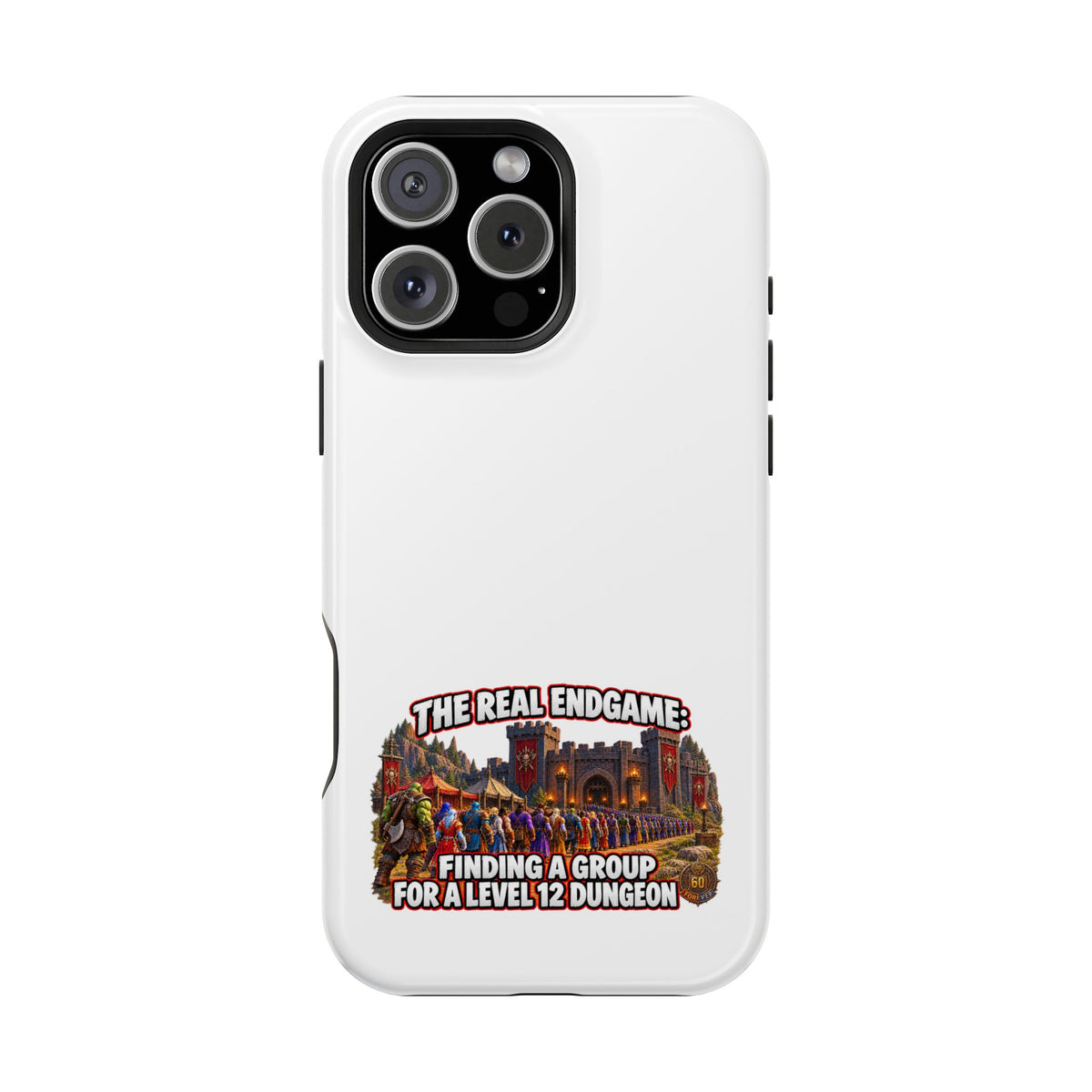 'The Real Endgame: Finding a Group' Heavy-Duty Impact-Resistant Phone Case