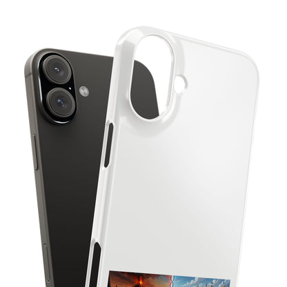 Viking Warrior Slim Phone Case — Norse Saga Art