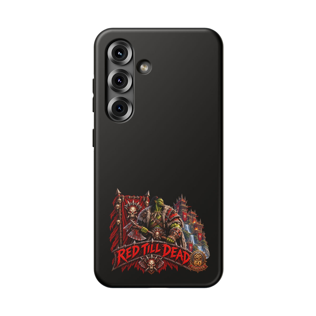 Phone Case — 'Red Till Dead' Heavy-Duty Impact-Resistant Phone Case