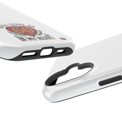 Phone Case — 'Still Level 60 In My Heart' Heavy-Duty Impact-Resistant Phone Case