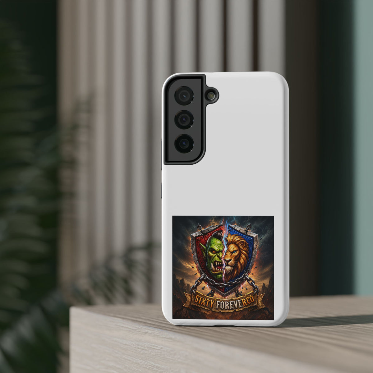 Pick Your Side – Split Shield – Phone Case