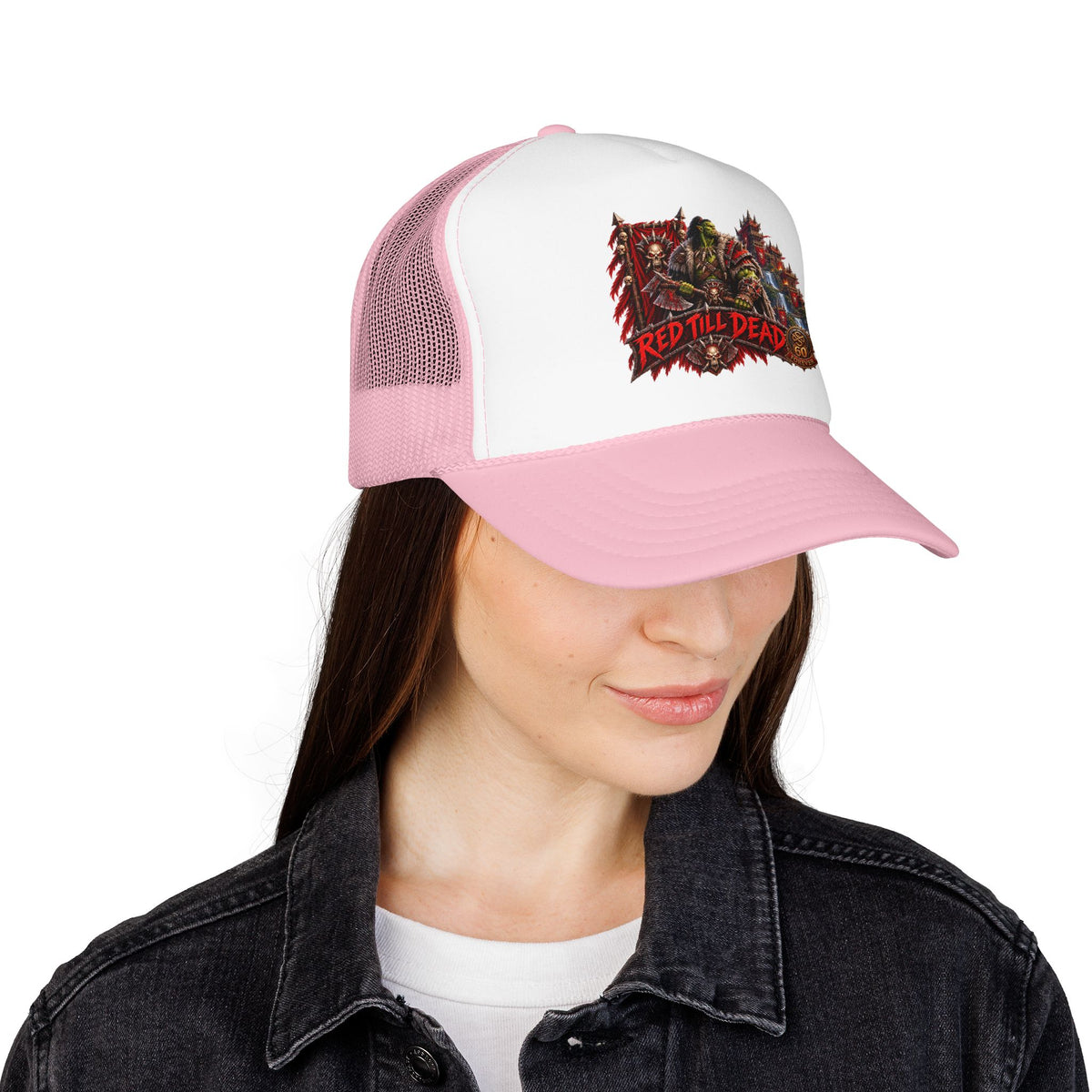 Red Till Dead – Trucker Cap | Sixty Forever Co.