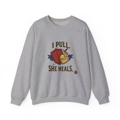 I Pull. She Heals. – Sweatshirt
