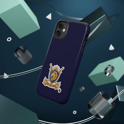 Phone Case — 'For The King Crest' Heavy-Duty Impact-Resistant Phone Case