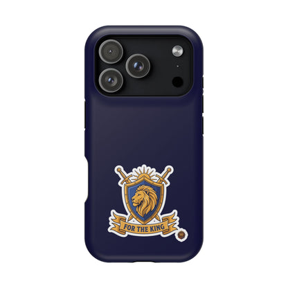 Phone Case — 'For The King Crest' Heavy-Duty Impact-Resistant Phone Case