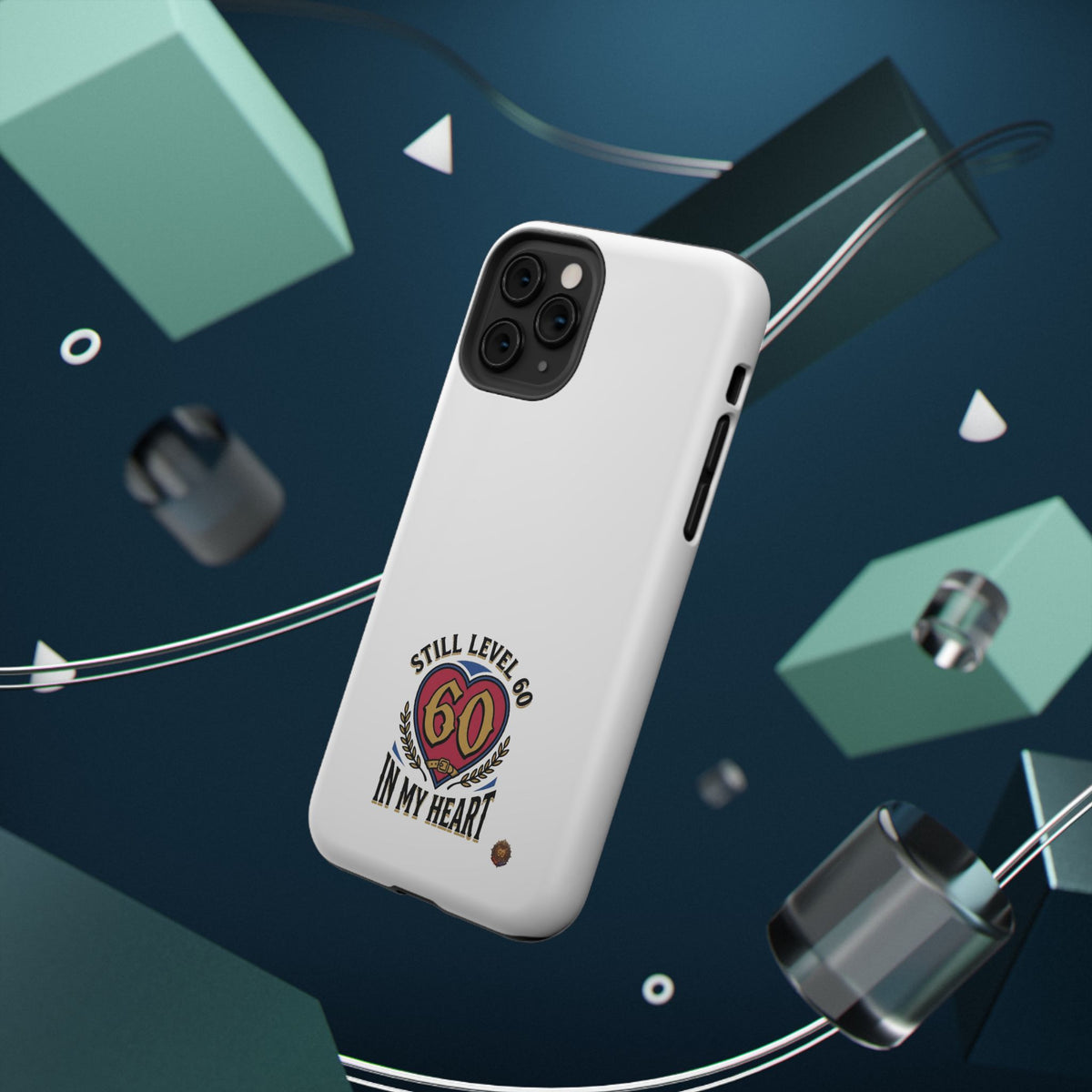 Phone Case — 'Still Level 60 In My Heart' Heavy-Duty Impact-Resistant Phone Case