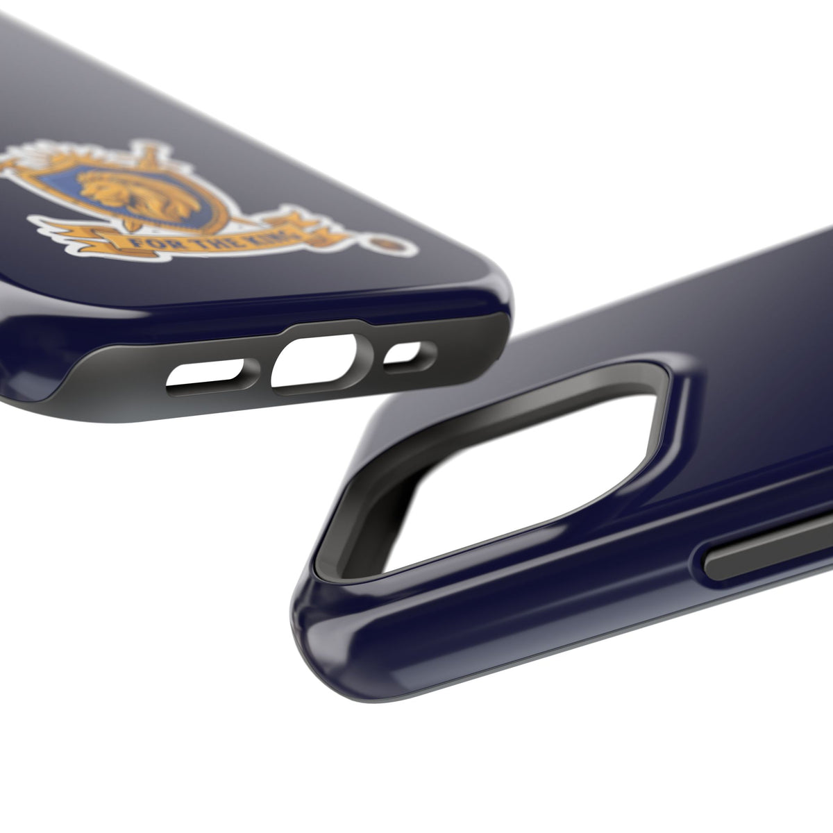 Phone Case — 'For The King Crest' Heavy-Duty Impact-Resistant Phone Case