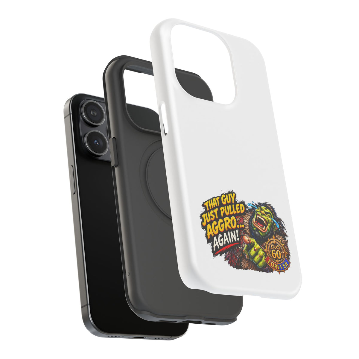 Phone Case — 'That Guy Just Pulled Aggro… Again' Heavy-Duty Impact-Resistant Phone Case