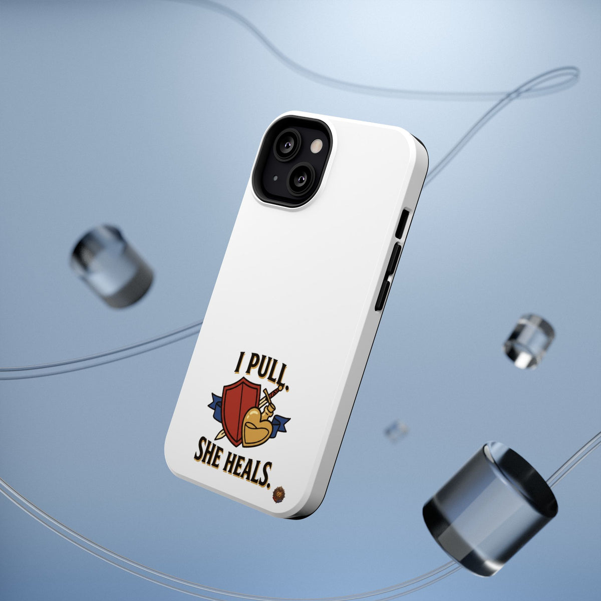 Phone Case — 'I Pull. She Heals.' Heavy-Duty Impact-Resistant Phone Case