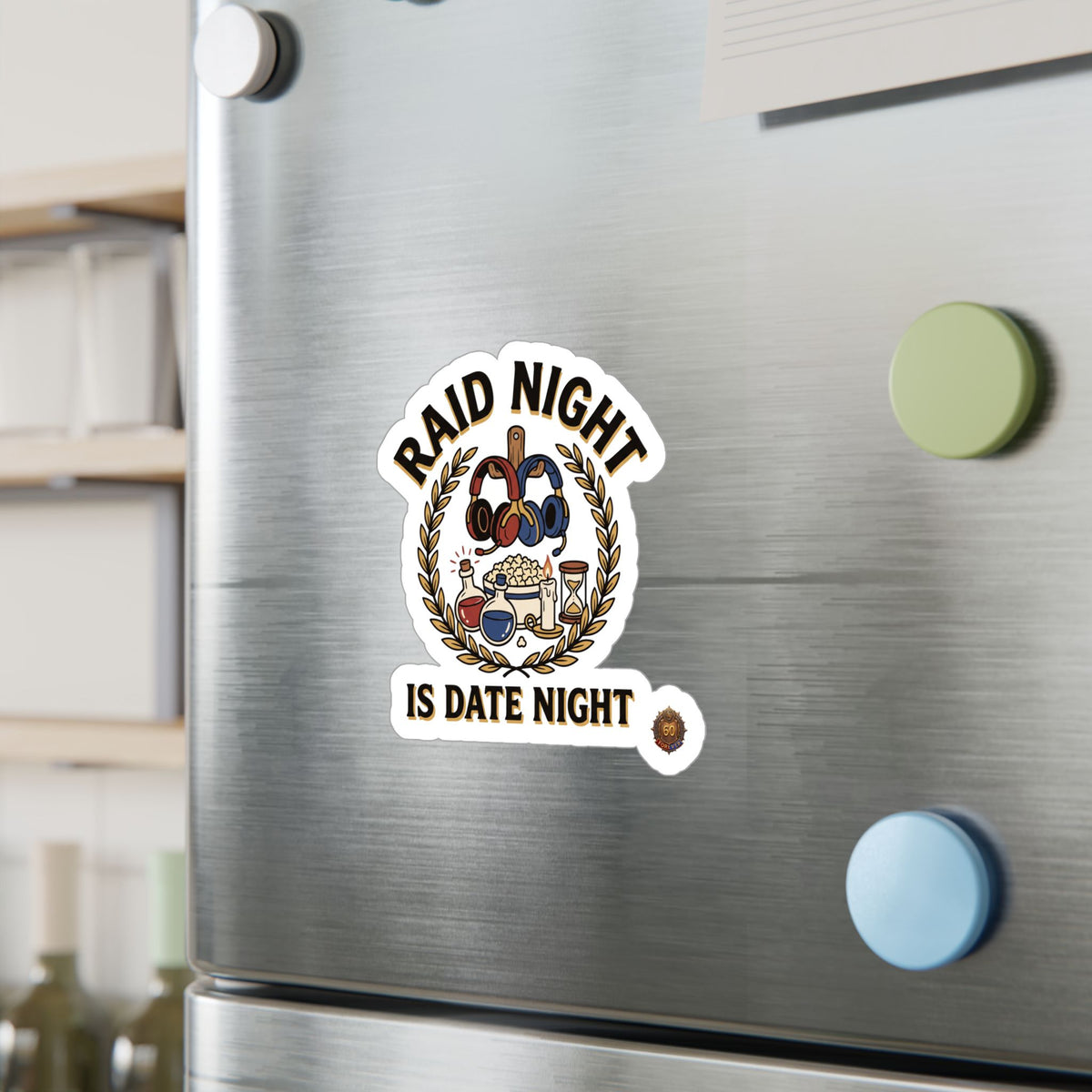 Raid Night Is Date Night – Sticker