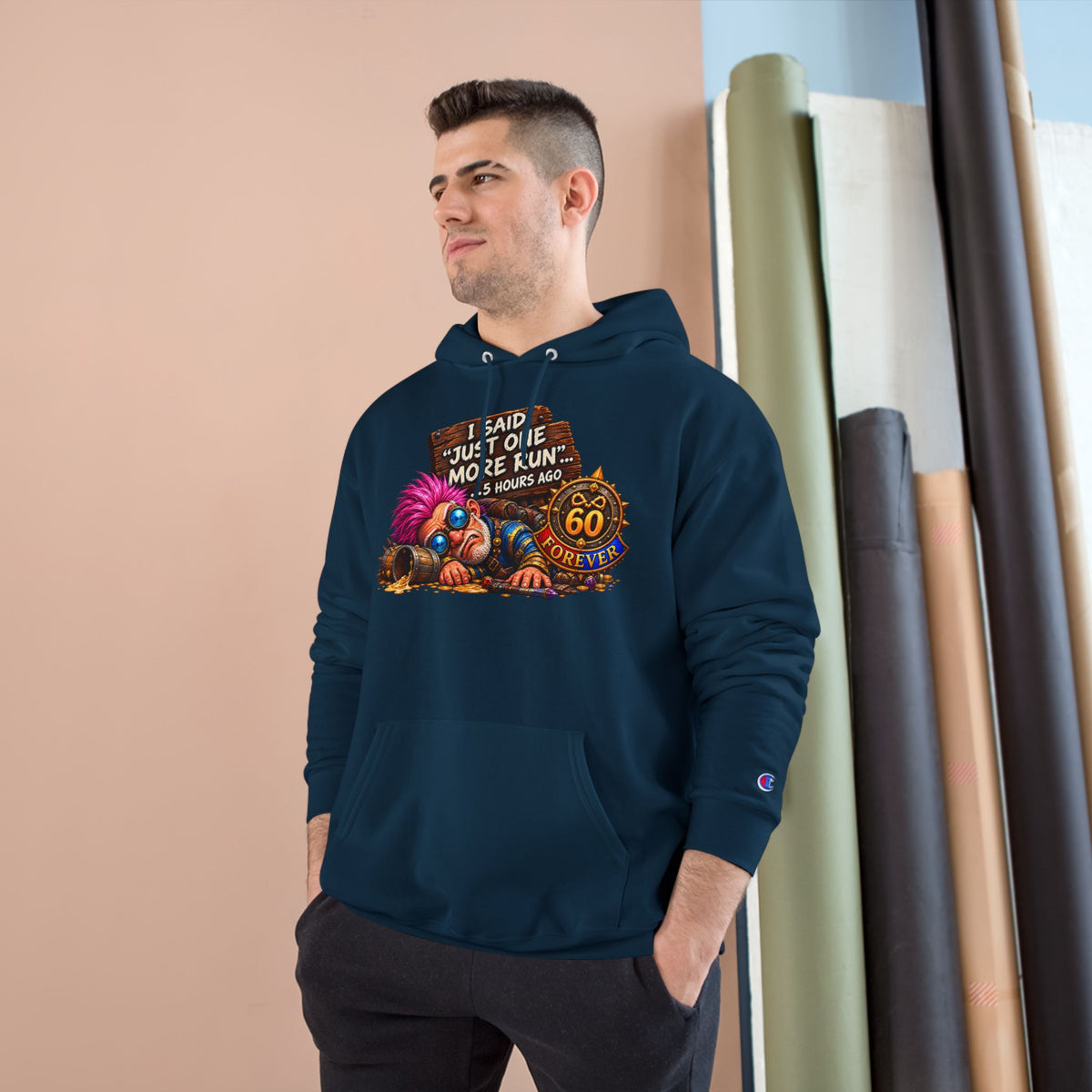 Just One More Run – Hoodie | Sixty Forever Co.