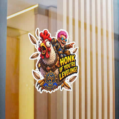 Honk If You're Leveling – Poster Decal
