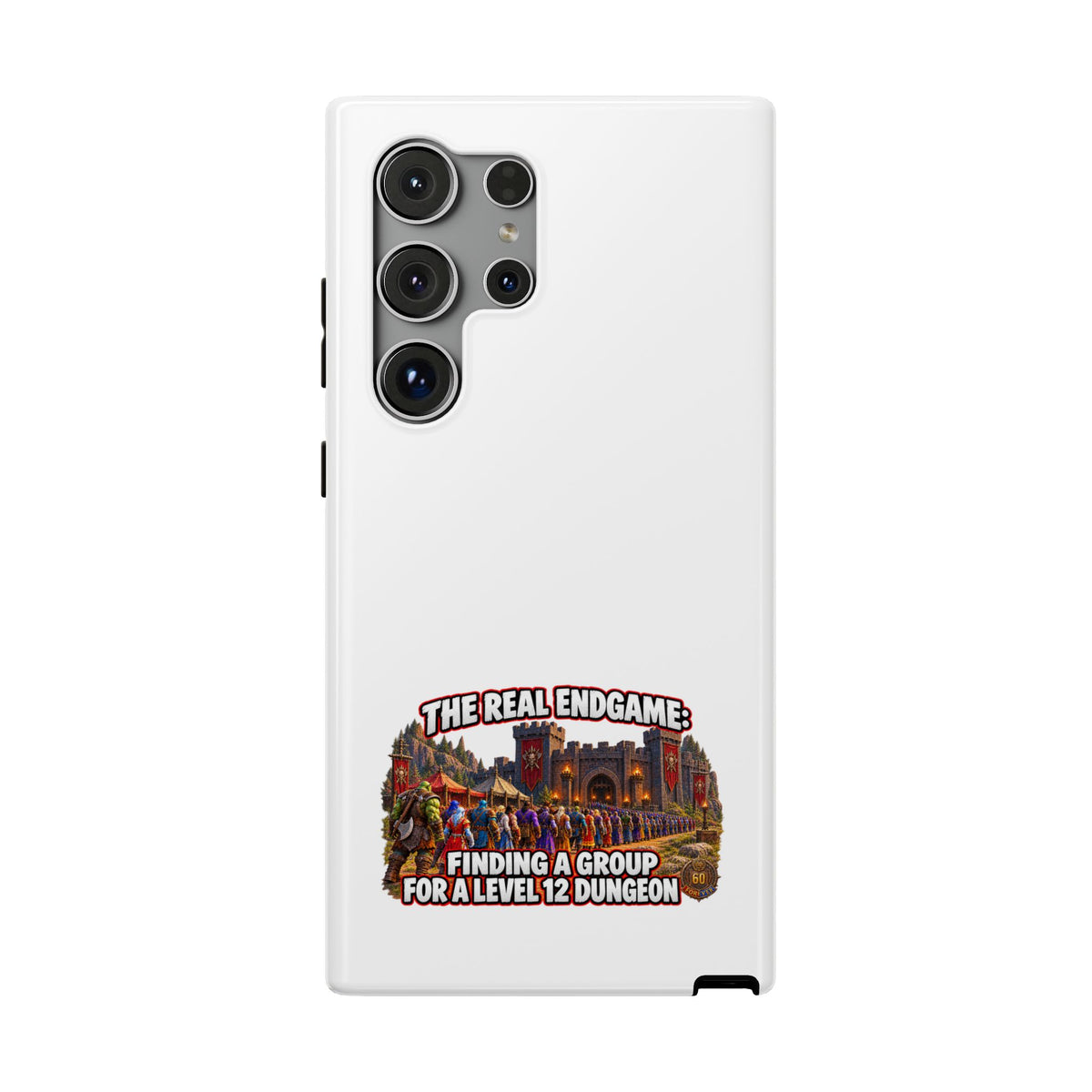 'The Real Endgame: Finding a Group' Heavy-Duty Impact-Resistant Phone Case