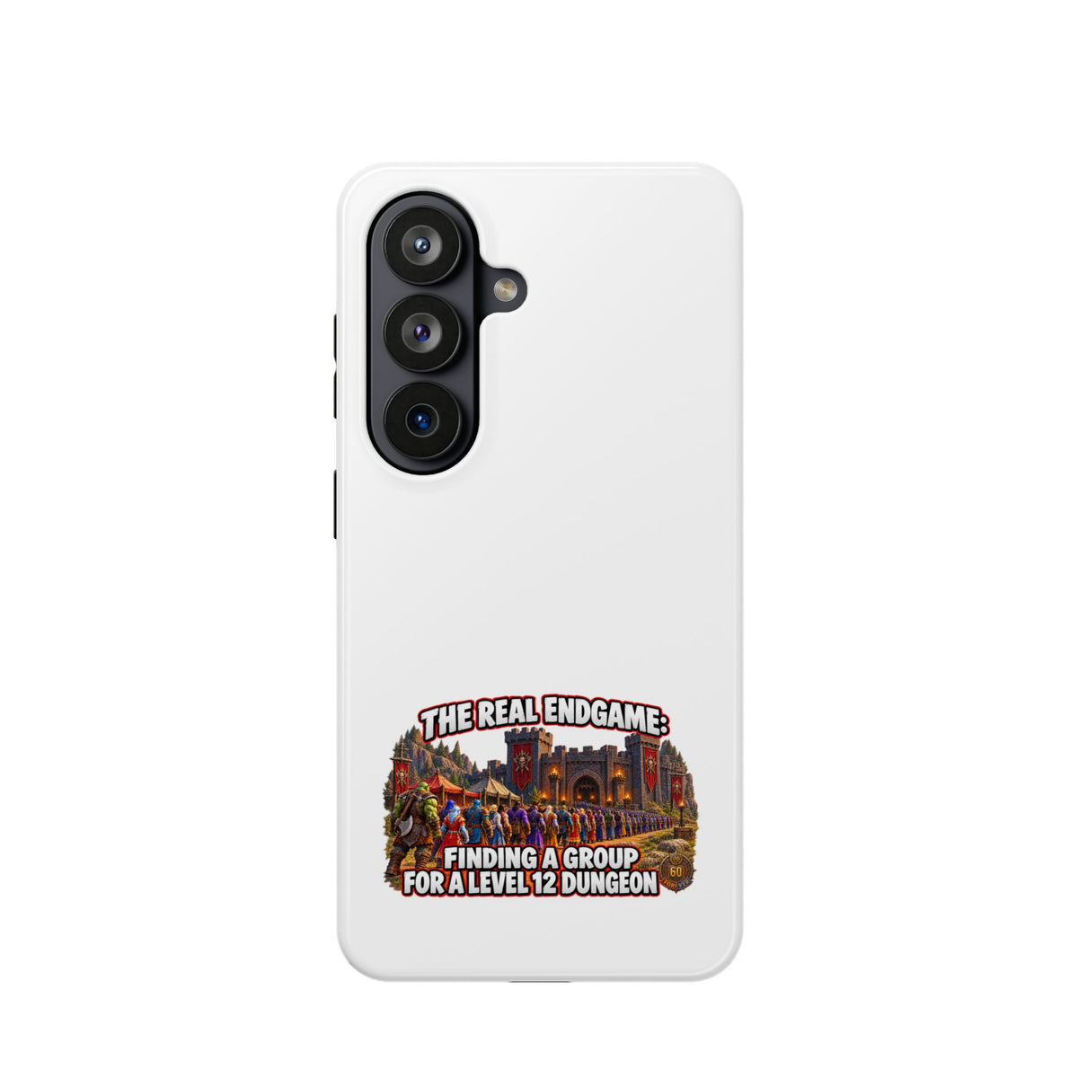 'The Real Endgame: Finding a Group' Heavy-Duty Impact-Resistant Phone Case