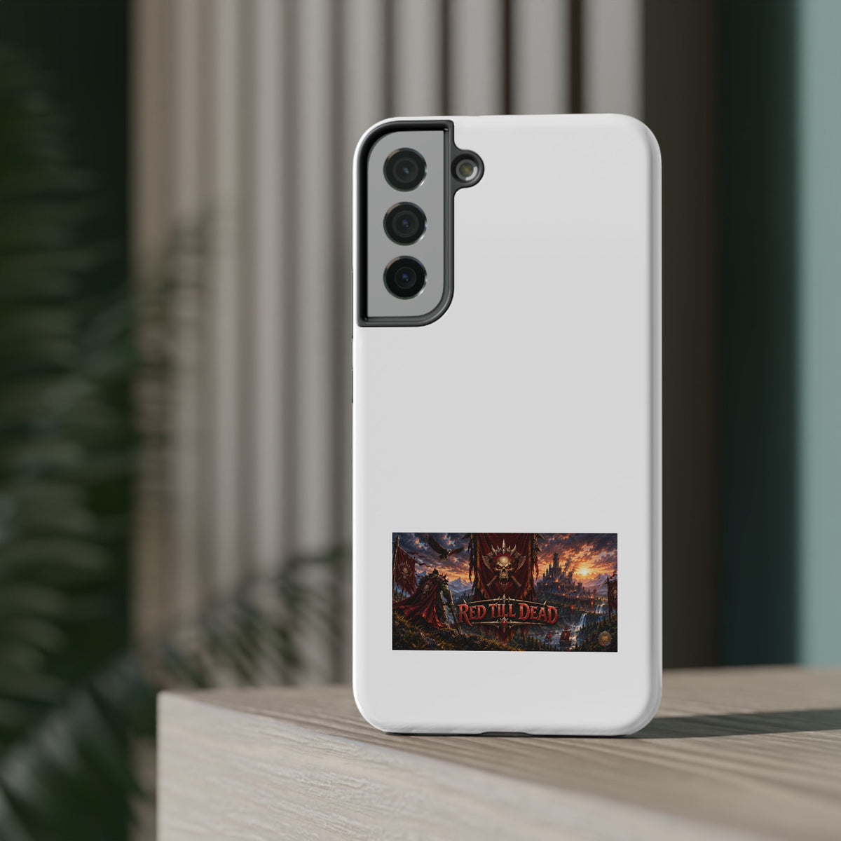 Red Till Dead – Banner Art – Phone Case