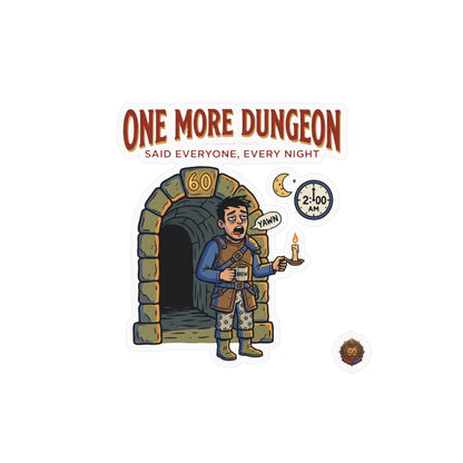 One More Dungeon – Poster Decal