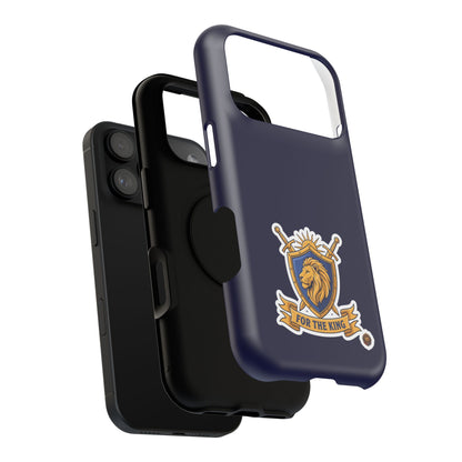 Phone Case — 'For The King Crest' Heavy-Duty Impact-Resistant Phone Case