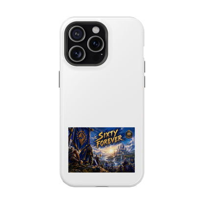 Sixty Forever – Blue Banner – Phone Case