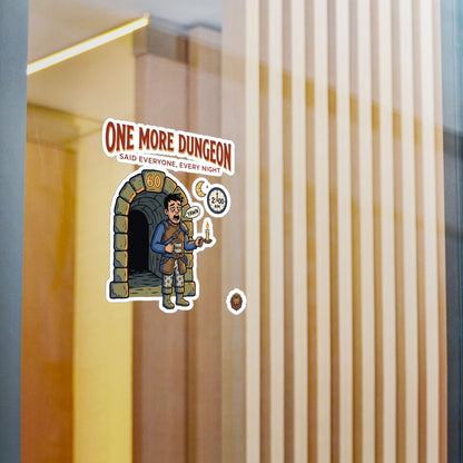 One More Dungeon – Poster Decal