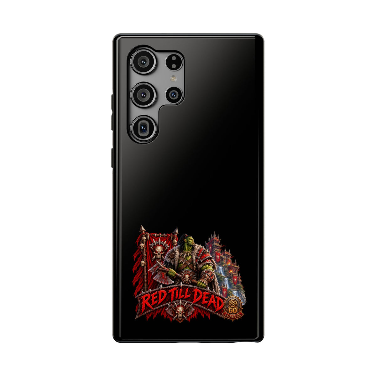 Phone Case — 'Red Till Dead' Heavy-Duty Impact-Resistant Phone Case