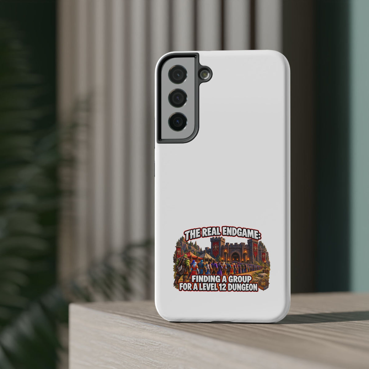 'The Real Endgame: Finding a Group' Heavy-Duty Impact-Resistant Phone Case