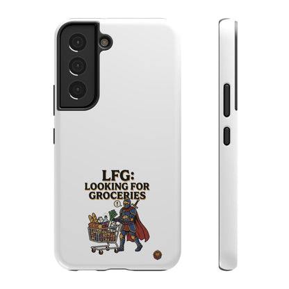 Phone Case — 'LFG: Looking for Groceries' Heavy-Duty Impact-Resistant Phone Case