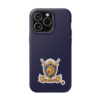 Phone Case — 'For The King Crest' Heavy-Duty Impact-Resistant Phone Case