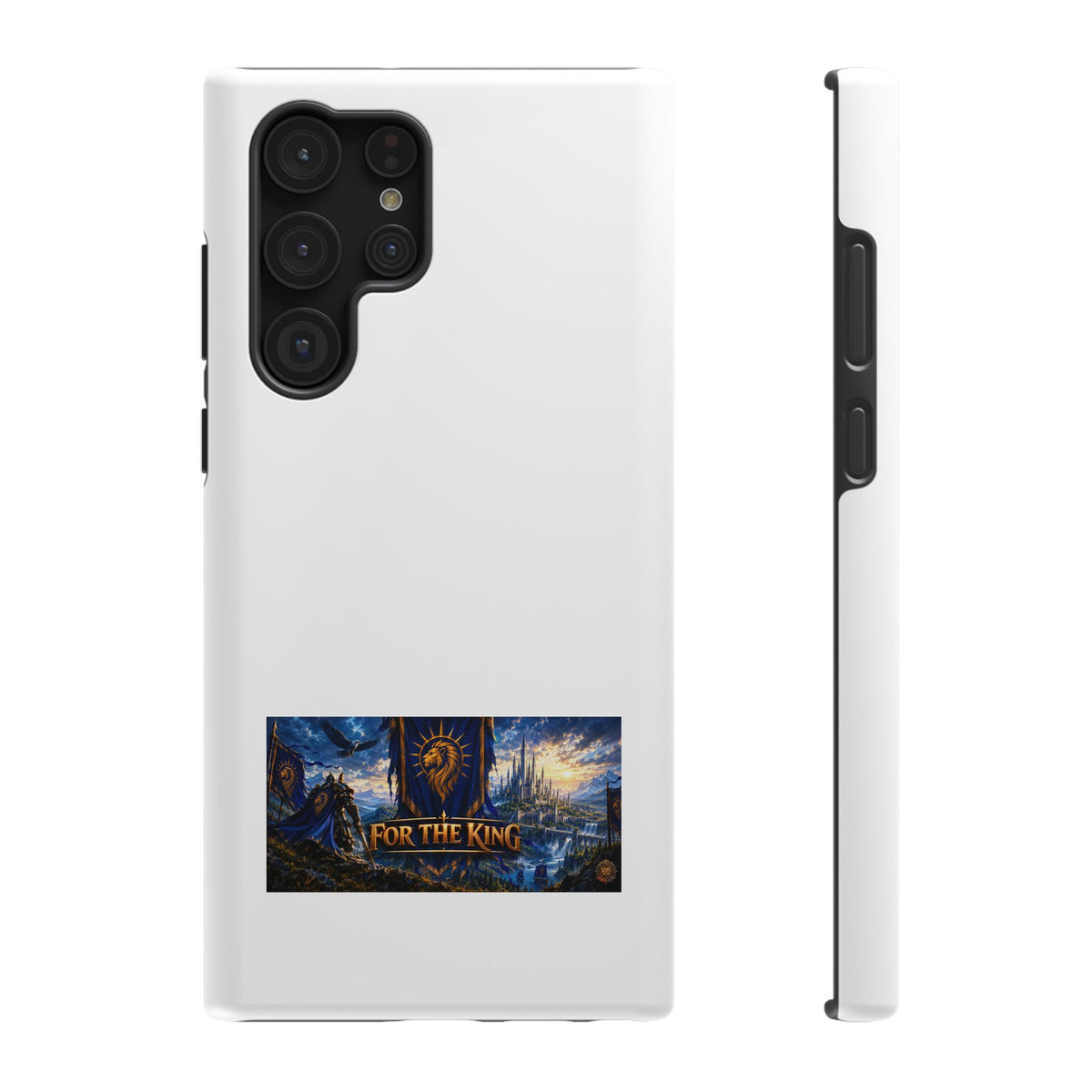 For The King – Banner Art – Phone Case