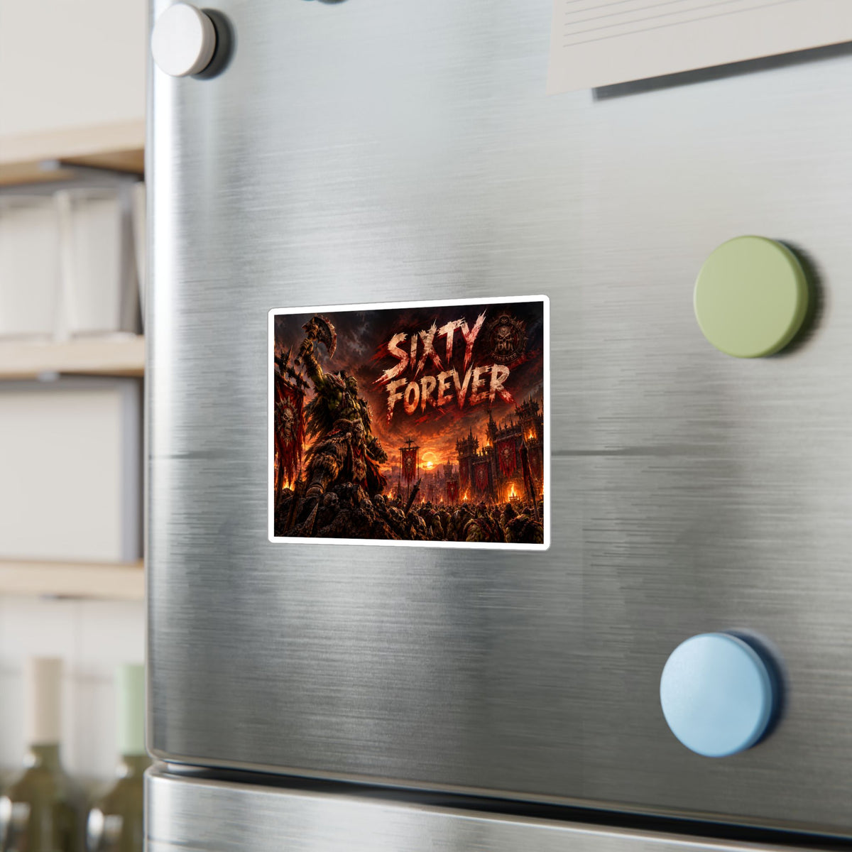 Sixty Forever – Red Fortress – Poster Decal