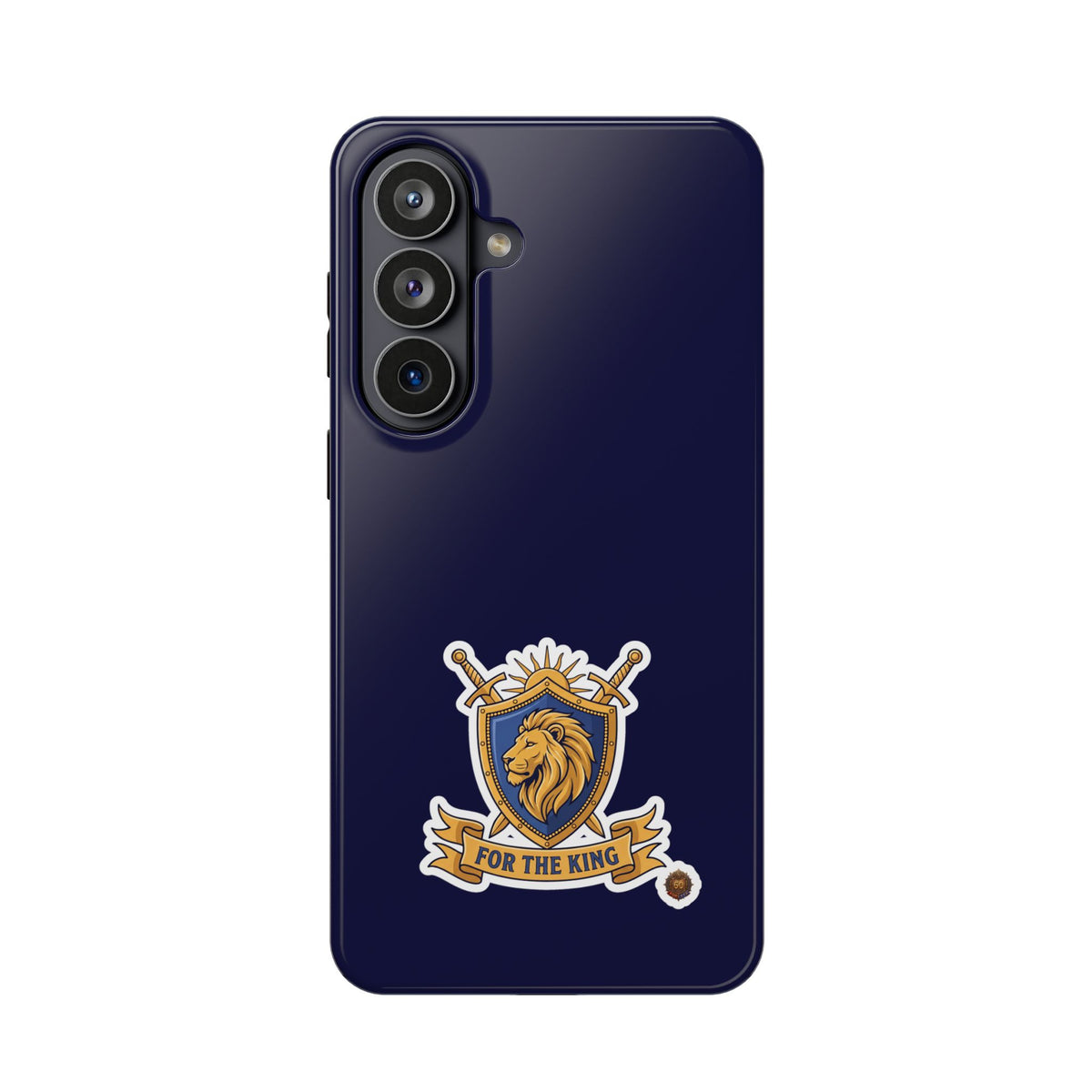 Phone Case — 'For The King Crest' Heavy-Duty Impact-Resistant Phone Case