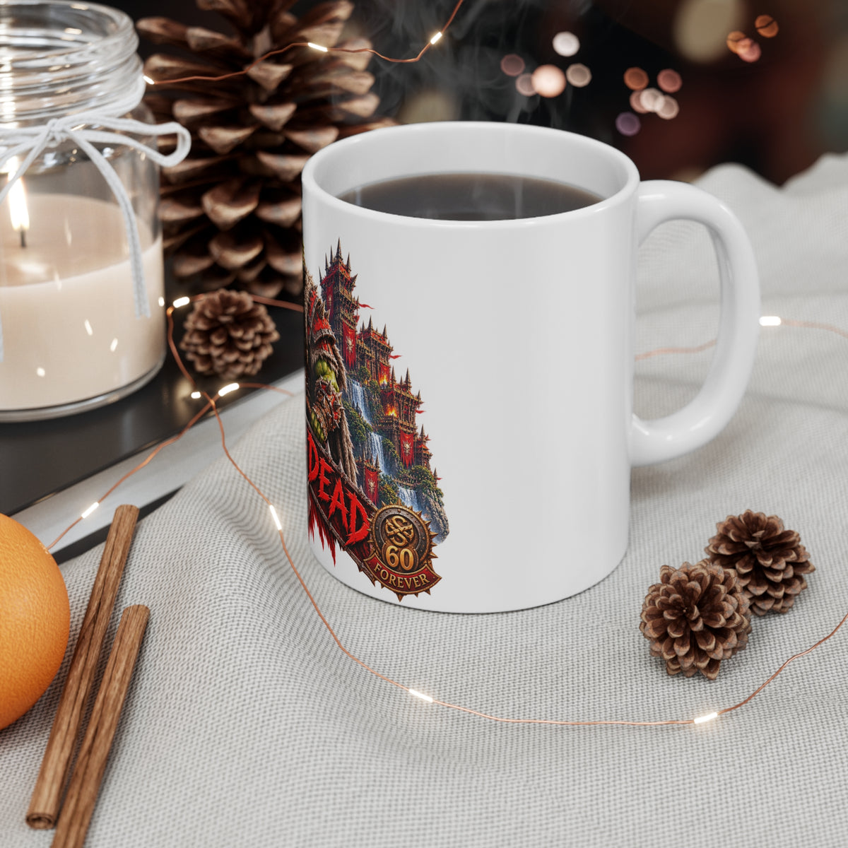 Red Till Dead – White Mug (11oz)
