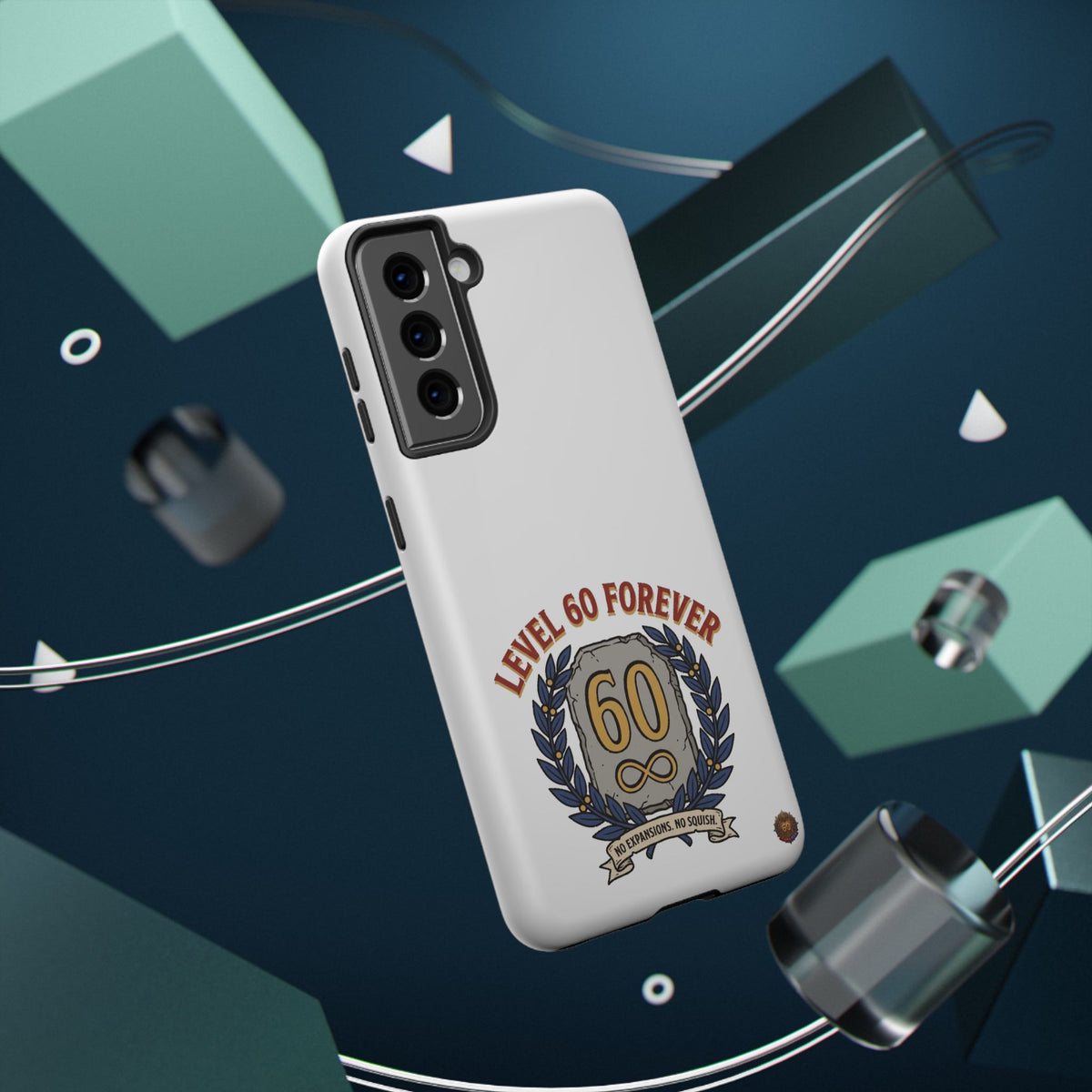 Phone Case — 'Level 60 Forever' Heavy-Duty Impact-Resistant Phone Case