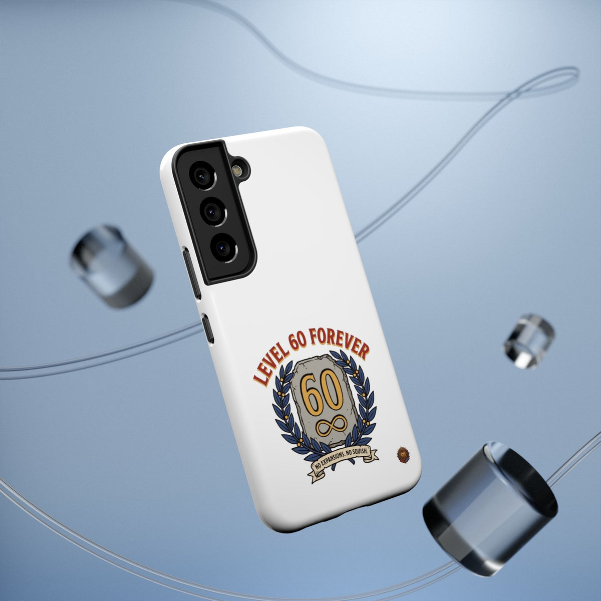 Phone Case — 'Level 60 Forever' Heavy-Duty Impact-Resistant Phone Case