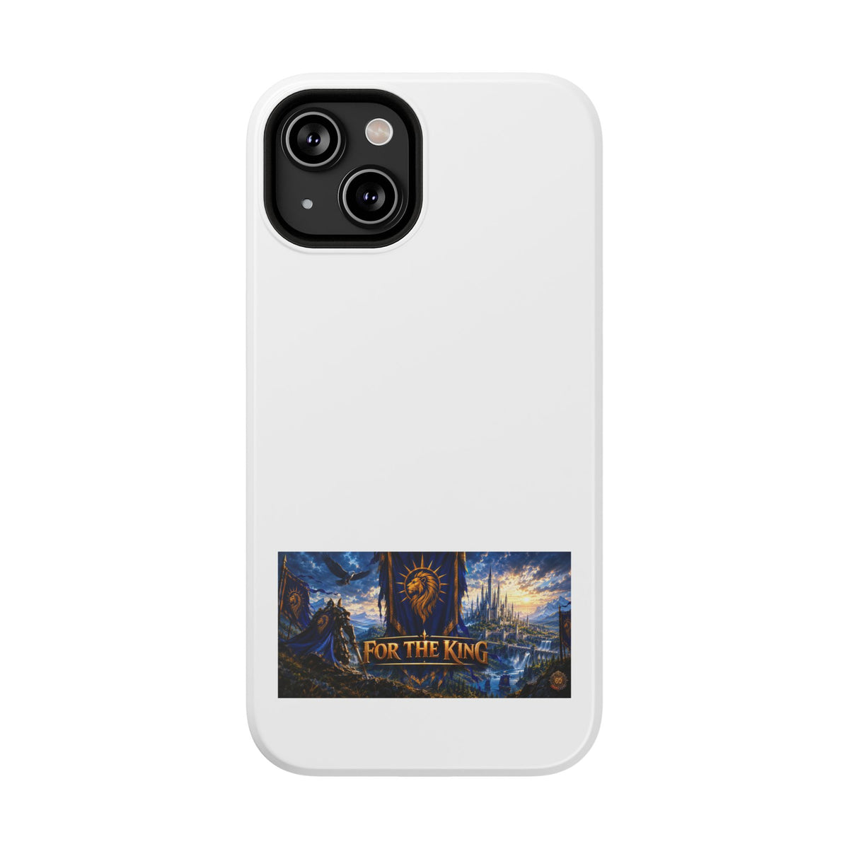 For The King – Banner Art – Phone Case