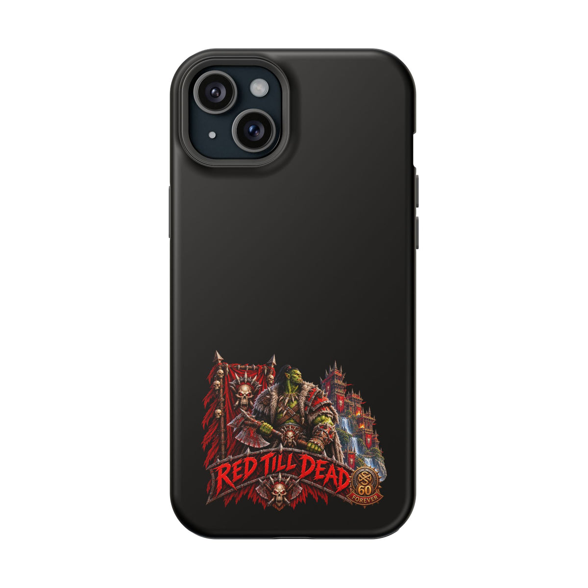 Phone Case — 'Red Till Dead' Heavy-Duty Impact-Resistant Phone Case