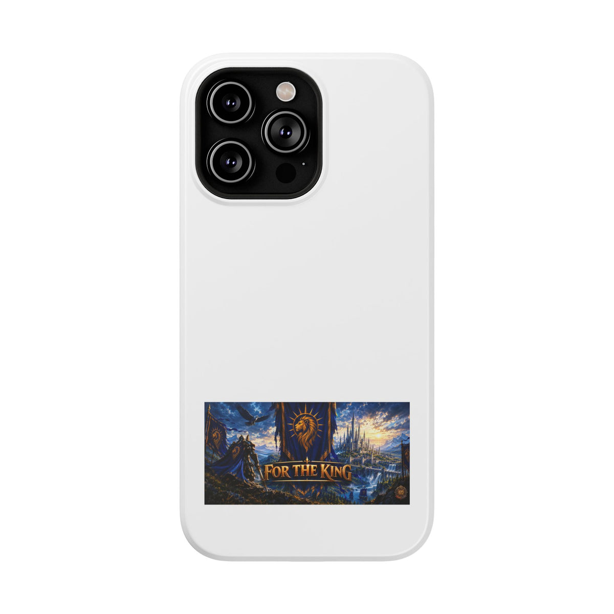 For The King – Banner Art – Phone Case
